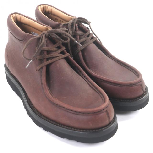 極美品▼REGAL Shoe & Co. リーガル シュー＆カンパニー 23AW TYROLEAN BOOTS レザー 在原みゆ紀コラボ チロリアンブーツ 24.5 メンズ_1