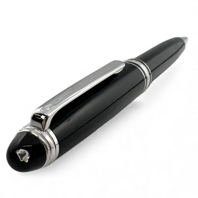 人気▲MONTBLANC モンブラン マイスターシュテュック クラシック ダイヤモンド ボールペン ブラック シルバー ドイツ製 メンズ_2