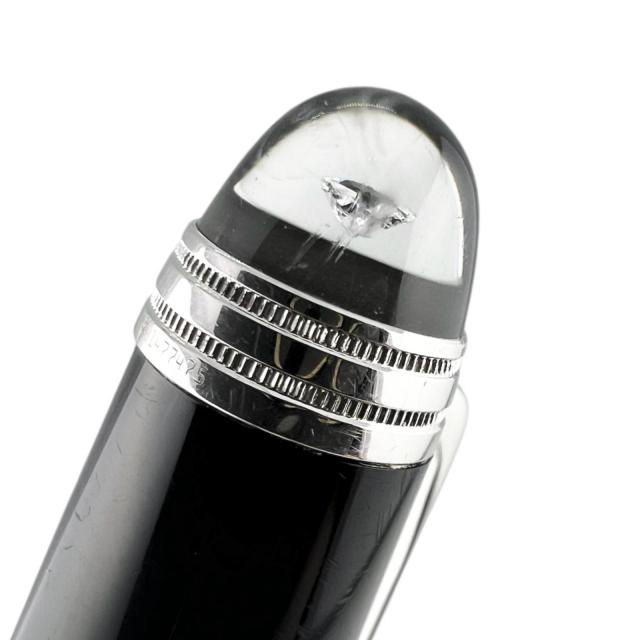 人気▲MONTBLANC モンブラン マイスターシュテュック クラシック ダイヤモンド ボールペン ブラック シルバー ドイツ製 メンズ_4