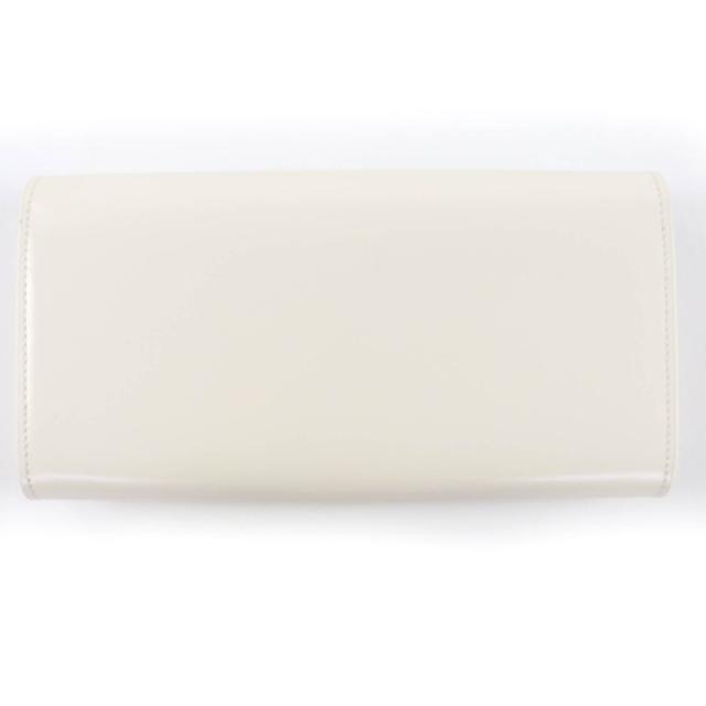 未使用品☆JIL SANDER ジルサンダー ロゴ入り レザー ロングウォレット 長財布 ホワイト 保存袋付き イタリア製 レディース_2