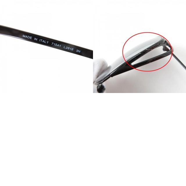 極美品☆CHANEL シャネル 71541L2616 ロゴ スクエア 現行品 サングラス アイウェア ブラック 箱・ケース付き イタリア製 レディース_9