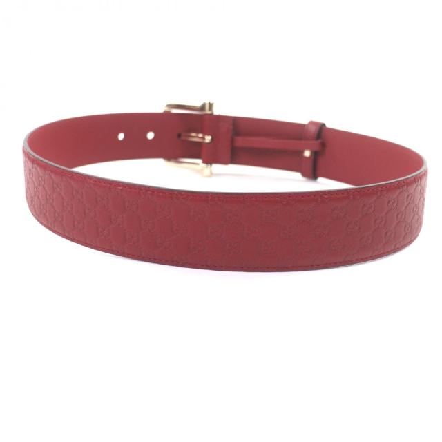極美品▽GUCCI グッチ 281548 マイクログッチシマ GG柄 ピンバックル