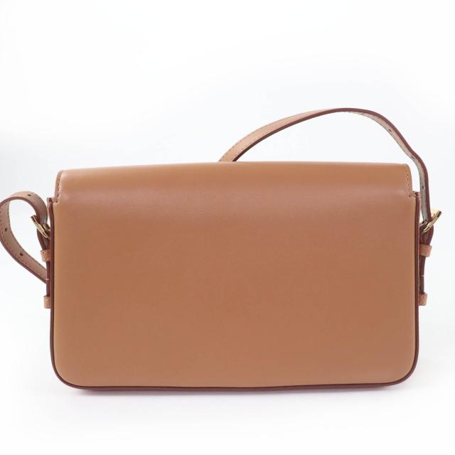 極美品☆BURBERRY バーバリー グレース ロゴ入り レザー ショルダーバッグ ブラウン 保存袋付き イタリア製 レディース_2