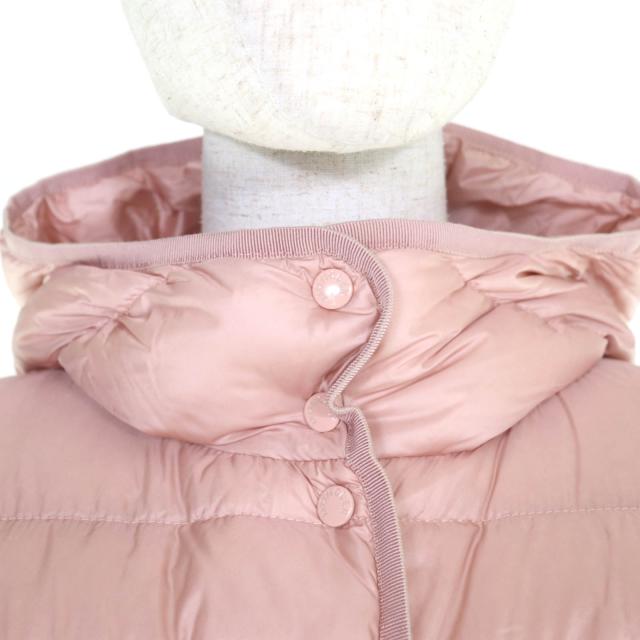 未使用品◇MONCLER モンクレール 23-24AW I29541C00014 HIRMA ロゴワッペン付き ダウンコート ピンク 12anni152cm 正規品 キッズ 大人OK_3