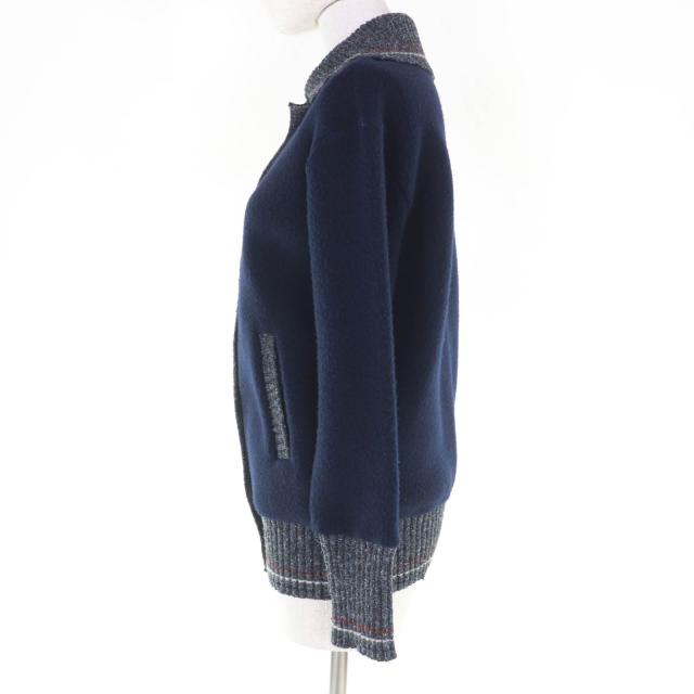 極美品☆THOM BROWNE トムブラウン FJT350A コットン シルク カシミヤ 