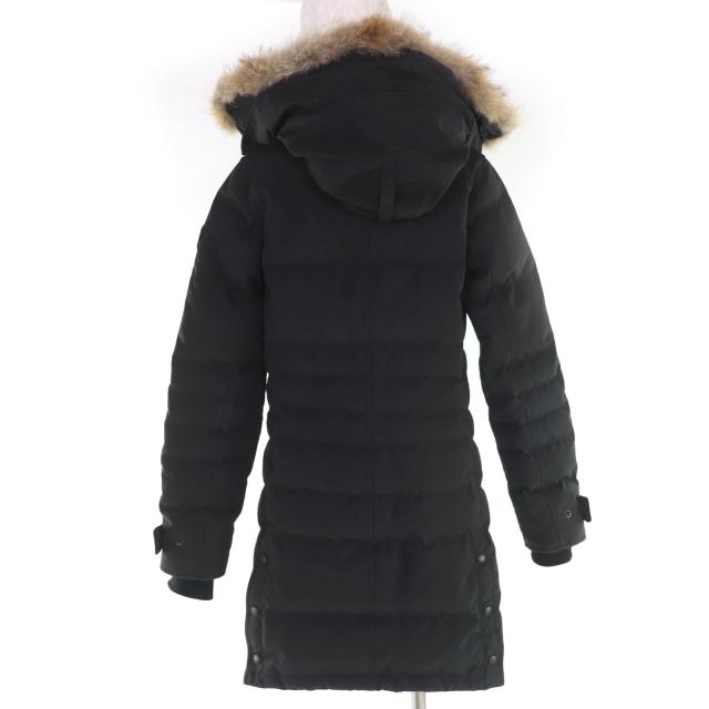 良品☆CANADA GOOSE カナダグース 2090LB LORETTE PARKA ブラックレーベル ファー・フード付 ダウンコート ブラック S 正規品 レディース_2