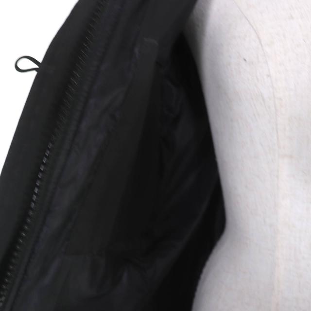良品☆CANADA GOOSE カナダグース 2090LB LORETTE PARKA ブラックレーベル ファー・フード付 ダウンコート ブラック S 正規品 レディース_4