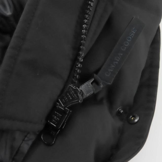 良品☆CANADA GOOSE カナダグース 2090LB LORETTE PARKA ブラックレーベル ファー・フード付 ダウンコート ブラック S 正規品 レディース_6