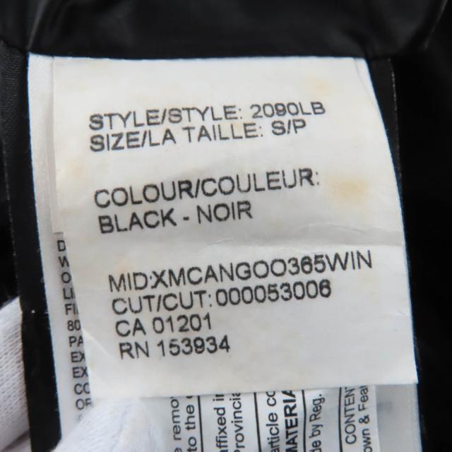 良品☆CANADA GOOSE カナダグース 2090LB LORETTE PARKA ブラックレーベル ファー・フード付 ダウンコート ブラック S 正規品 レディース_8
