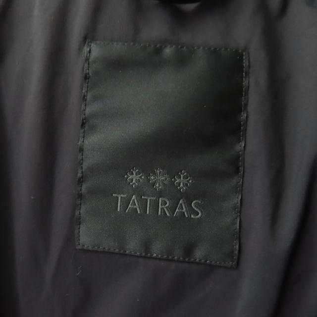 美品☆TATRAS タトラス 22AW LTSE22A4399-D PALMA ファー・フード・ベルト付 キルティングダウンコート ブラック 03 正規品 レディース_8