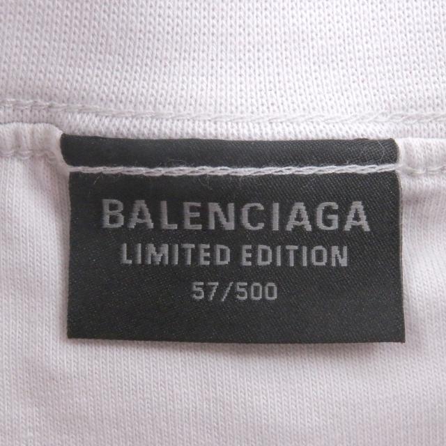 未使用品□BALENCIAGA バレンシアガ 24SS 787358 INSIDE-OUT T-SHIRT BFRND LIMITED EDITION 57/500 半袖Ｔシャツ グレー 1 正規品_3