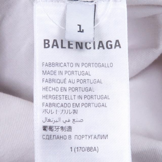 未使用品□BALENCIAGA バレンシアガ 24SS 787358 INSIDE-OUT T-SHIRT BFRND LIMITED EDITION 57/500 半袖Ｔシャツ グレー 1 正規品_4