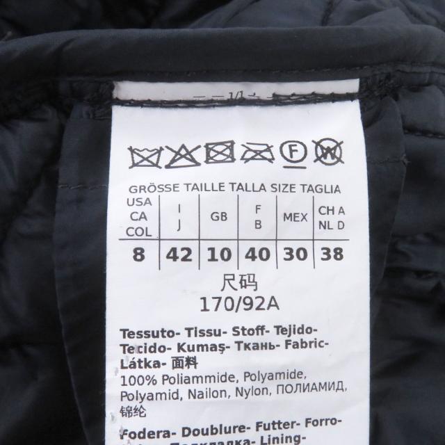 美品□WEEKEND MaxMara ウィークエンド マックスマーラ 548604136 ベルテッド キルティングジャケット ブラウン 42 正規品 レディース_7
