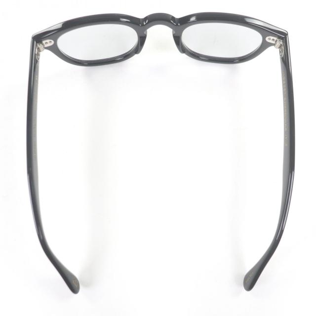 美品□MOSCOT モスコット LEMTOSH レムトッシュ ウェリントンフレーム メガネ 眼鏡 アイウェア ブラック 46□24-145 ケース付き メンズ