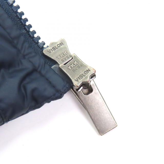 美品□Pyrenex ピレネックス BASILE ロゴワッペン スタンドカラー ダウンジャケット ネイビー XS ブルガリア製 正規品 メンズオススメ◎_4