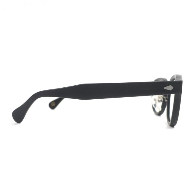 極美品▼MOSCOT モスコット LEMTOSH レムトッシュ メガネ 眼鏡 アイウェア マットブラック 44□24-140 度入り ケース付き メンズ