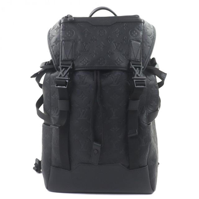 未使用品▼LOUIS VUITTON ルイヴィトン M24776 ゲットアウェイ・バックパック モノグラムシャドウ レザー ノワール メンズ 定価687500円