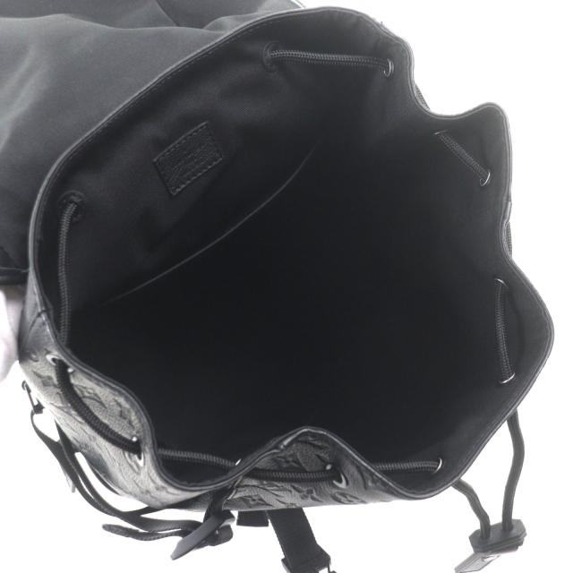 未使用品▼LOUIS VUITTON ルイヴィトン M24776 ゲットアウェイ・バックパック モノグラムシャドウ レザー ノワール メンズ 定価687500円_6