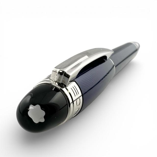 美品▲MONTBLANC モンブラン スターウォーカー ファインライナー ホワイトスター ボールペン クールブルー ドイツ製 メンズ_2