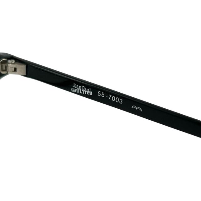 美品▲JEAN-PAUL GAULTIER ジャンポールゴルチエ 55-7003 メガネ 眼鏡 アイウェア ブラウン 48□19 145 度入り 日本製 メンズ