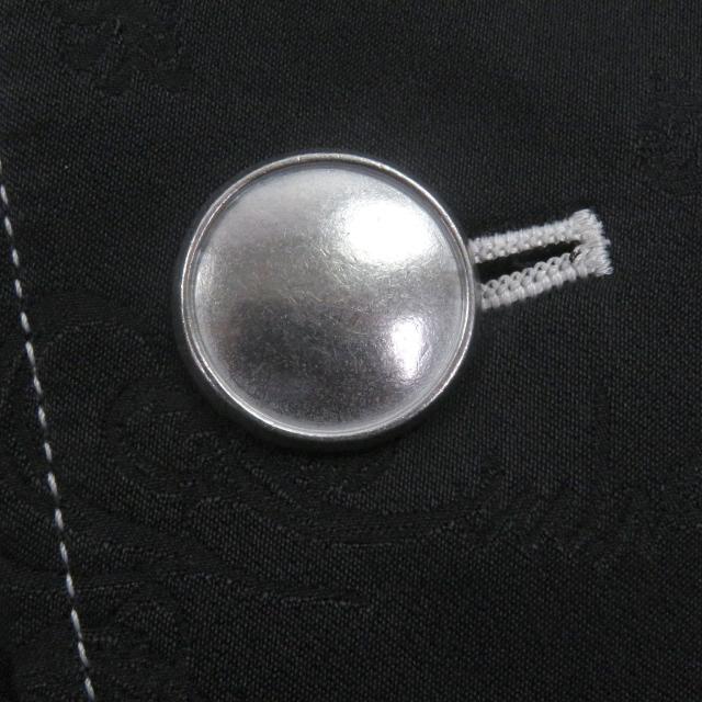 極美品□sulvam サルバム SP-J06-200 Stitch 2 button jacket 総柄 ステッチデザイン ジャケット S 日本製 正規品 メンズ_5