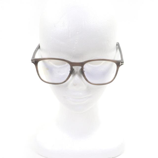 極美品□TOM FORD トムフォード TF5918-D-B ウェリントン ブルーライトカット メガネ 眼鏡 アイウェア グレーマーブル 52□18 イタリア製_2