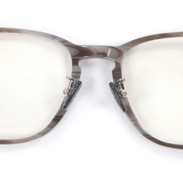 極美品□TOM FORD トムフォード TF5918-D-B ウェリントン ブルーライトカット メガネ 眼鏡 アイウェア グレーマーブル 52□18 イタリア製_6