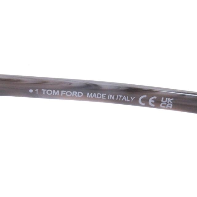 極美品□TOM FORD トムフォード TF5918-D-B ウェリントン ブルーライトカット メガネ 眼鏡 アイウェア グレーマーブル 52□18 イタリア製_7