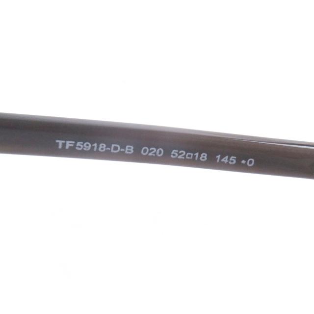 極美品□TOM FORD トムフォード TF5918-D-B ウェリントン ブルーライトカット メガネ 眼鏡 アイウェア グレーマーブル 52□18 イタリア製_8