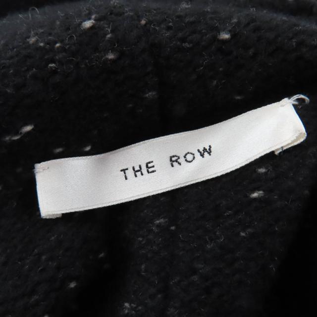 極美品☆THE ROW ザロウ 5372-Y460 ウール100％ ボトルネック 長袖 ニット トップス ブラック系 S USA製 正規品 レディース_4