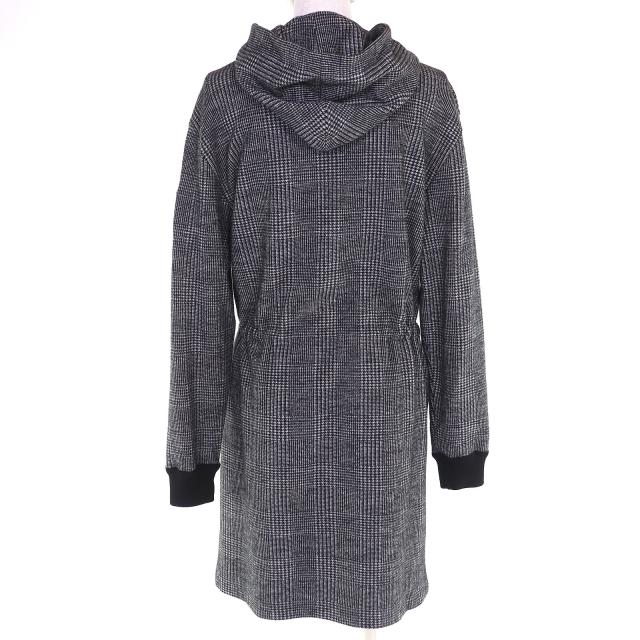 極美品△LOUIS VUITTON ルイヴィトン 23AW 1AC3MF プリンスオブウェールズフーディドレス グレンチェックワンピース S 正規品 定価365200_2