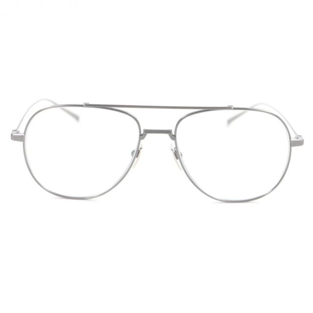 極美品□DITA ディータ DTX161 ARTOA-79 ツーブリッジ メガネ 眼鏡 アイウェア ガンメタリック 56□17-145 日本製 メンズ_1