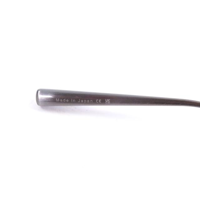 極美品□DITA ディータ DTX161 ARTOA-79 ツーブリッジ メガネ 眼鏡 アイウェア ガンメタリック 56□17-145 日本製 メンズ_8