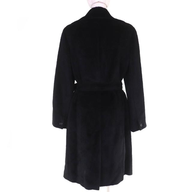 極美品△Max Mara マックスマーラ アルパカ ウール ロング ベルト 