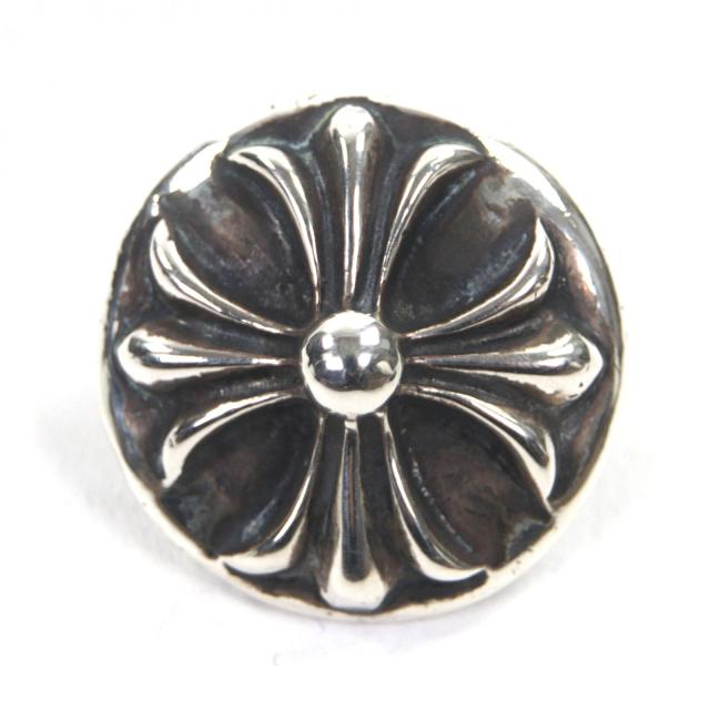 美品▼CHROME HEARTS クロムハーツ  HAIRBAND  クロスボールボタン コンチョ ヘアゴム ヘアアクセサリー シルバー925  重量15.6g_1