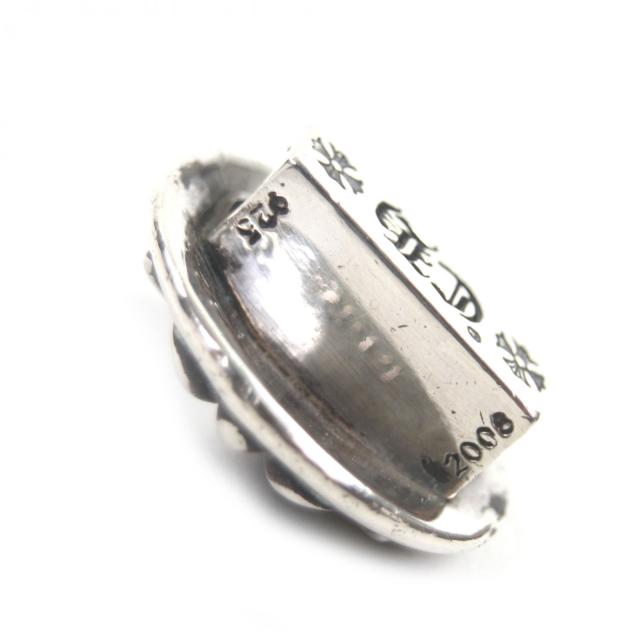 美品▽CHROME HEARTS クロムハーツ クロスボールボタン 925