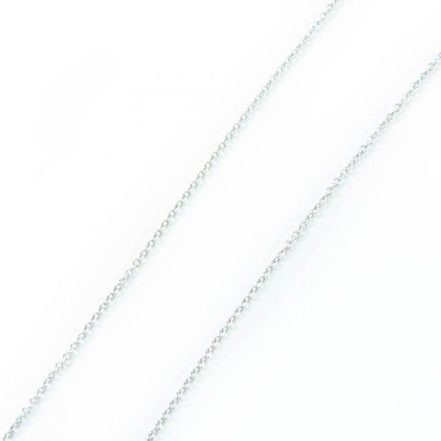 美品☆TIFFANY&Co. ティファニー バイ ザ ヤード シングル ダイヤモンド ペンダント PT950 枠直径約4.12mm 0.12ct 重量2.48g_3