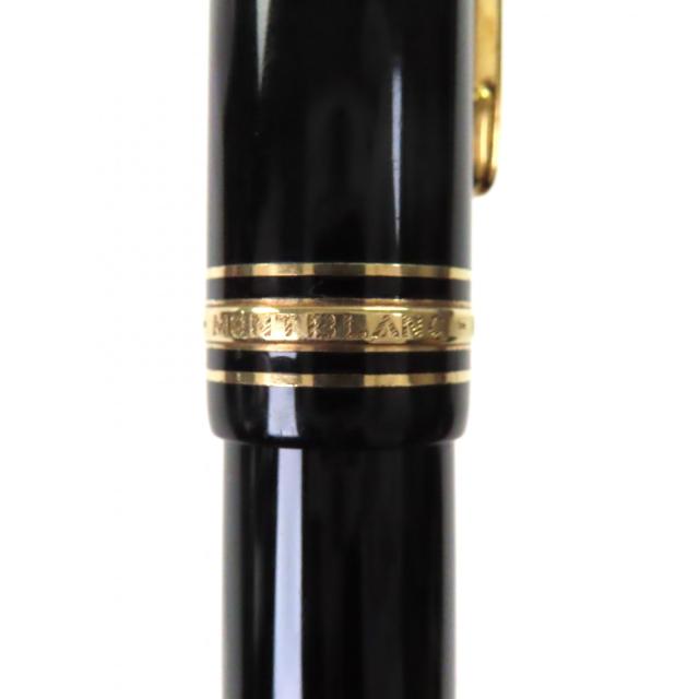 良品▼MONTBLANC モンブラン マイスターシュテュック 149 ペン先14K Fニブ ホワイトスター 万年筆 ブラック ゴールド ドイツ製 メンズ_7