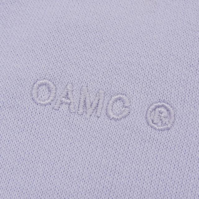 美品▲OAMC オーエーエムシー 22A28OAY16 コットン100% ロンハーマン別注 プルオーバーフーディ パーカー パープル M 伊製 正規品 メンズ_4
