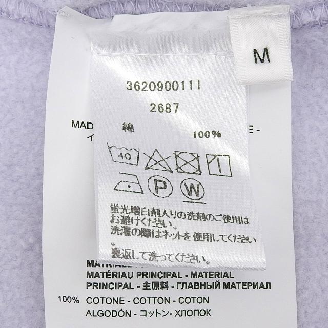 美品▲OAMC オーエーエムシー 22A28OAY16 コットン100% ロンハーマン別注 プルオーバーフーディ パーカー パープル M 伊製 正規品 メンズ_5