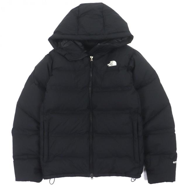 美品▼THE NORTH FACE ザ・ノースフェイス ND92215 Belayer Parka PERTEX ロゴ フーデッド WZIPUP ダウンジャケット L 正規品 メンズ