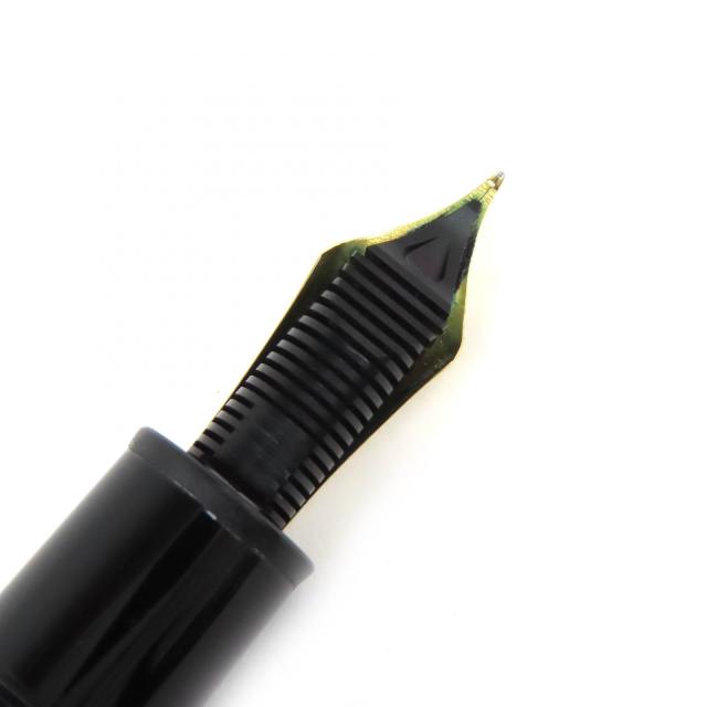 美品△MONTBLANC モンブラン マイスターシュテュック 149 Pix ペン先18K Mニブ 万年筆 ブラック ゴールド 箱・ケース付 ドイツ製 メンズ_5