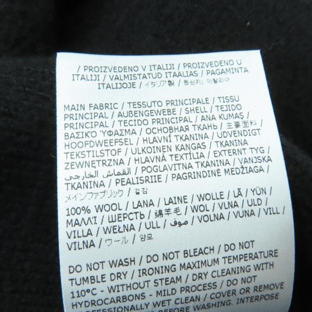 極美品☆JIL SANDER ジルサンダー 23AW J02MA0024 ウール 裾アシンメトリー ニット フレアスカート ブラック 34 伊製 正規品 レディース_7