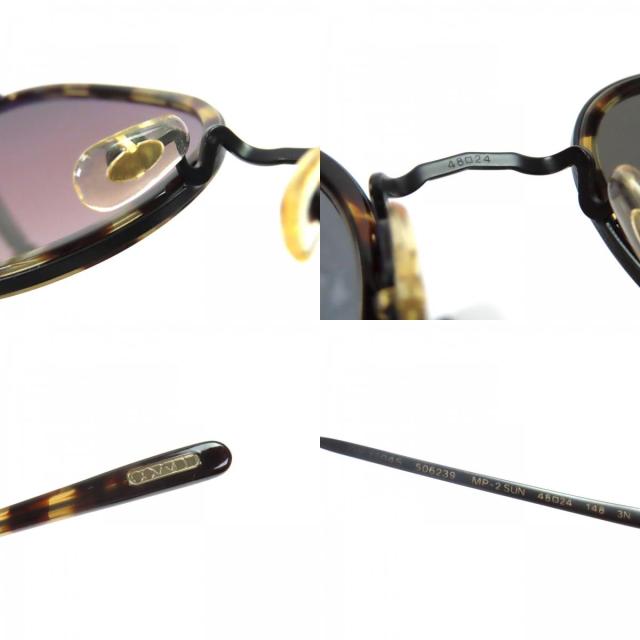 極美品▼OLIVER PEOPLES オリバーピープルズ OV1104S MP-2 SUN べっ甲柄 アイウェア サングラス クリアブラウン ブラック 48□24 148_8