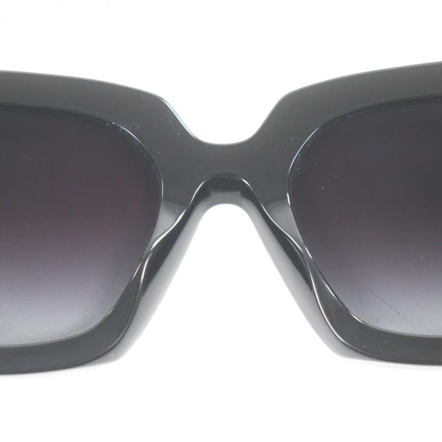 良品□CHANEL シャネル A71377 ココマーク レクタングル シェイプ アイウェア サングラス ブラック ゴールド イタリア製 定価81400円_6