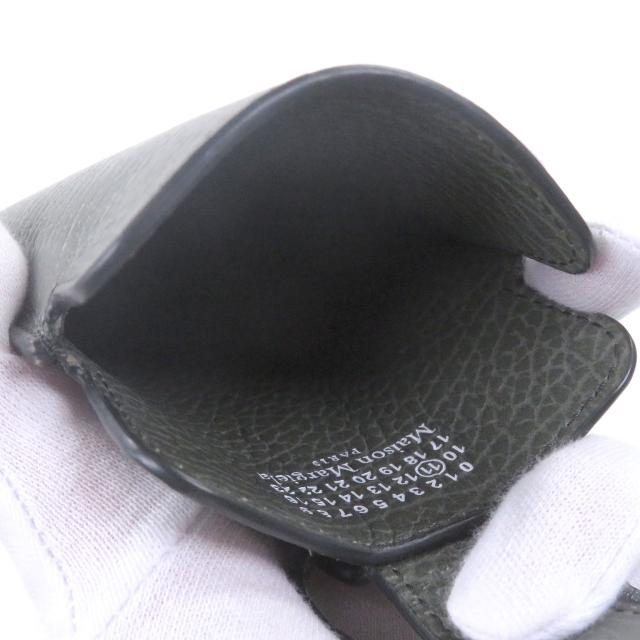 極美品□Maison Margiela 11 メゾンマルジェラ11 S56UI0226 レザー 4ステッチ ストラップ付 スマホポーチ フォンホルダー イタリア製_4
