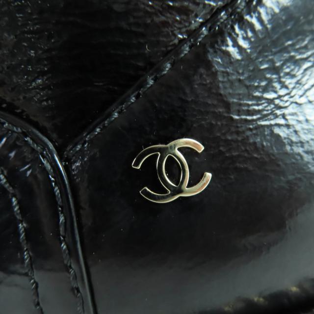 極美品☆CHANEL シャネル G34113 ココマーク ボア なめし革 遊撃手ブーツ 黒いこと 36 箱・保護すること袋付き添い人 イタリア製 レディース
