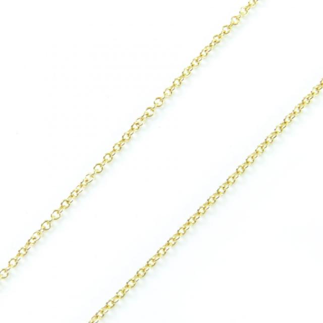 美品☆TIFFANY&Co. ティファニー バイ ザ ヤード シングル ダイヤモンド ペンダント 18K 0.05ct K18/750(YG) 直径約3.5mm 重量1.83g_3