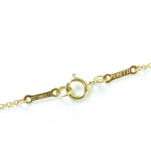 美品☆TIFFANY&Co. ティファニー バイ ザ ヤード シングル ダイヤモンド ペンダント 18K 0.05ct K18/750(YG) 直径約3.5mm 重量1.83g_4