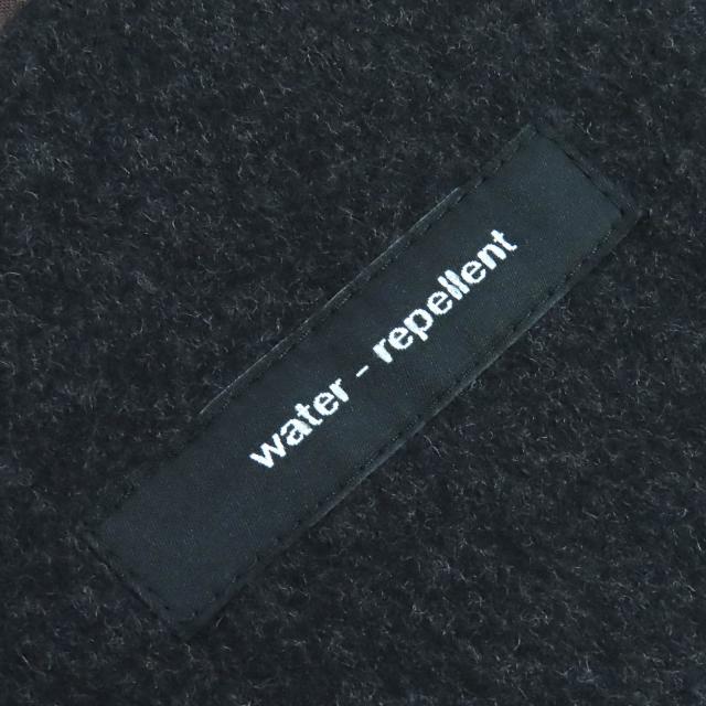 極美品△HUGO BOSS ヒューゴボス コットン water-repellent ロゴボタン シングルコート ベージュ 52 ハンガー・ガーメント付き 正規品_7